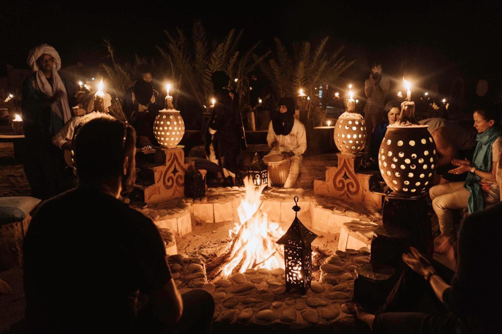 Hotel Desert Bivouac Mhamid M'Hamid El Ghizlane Exterior foto